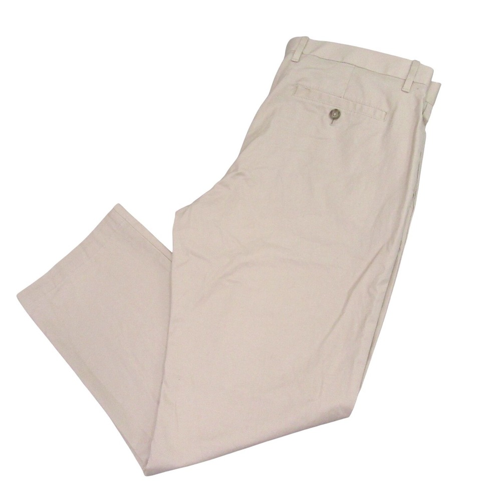 Murano Mens Chino Pants 36 x 34 Cream‎ Stretch Wardrobe Essentials
